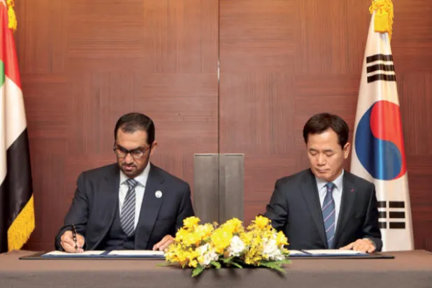 «أدنوك» الإماراتية توقع 3 اتفاقيات مع شركات الطاقة الكورية لبحث فرص النمو