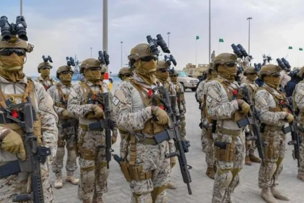 جانب من التمارين العسكرية (واس)