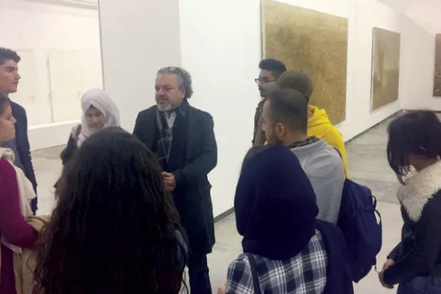 فنانون ومثقفون في السليمانية يحولون معمل التبغ إلى مجمع فني (الشرق الأوسط)