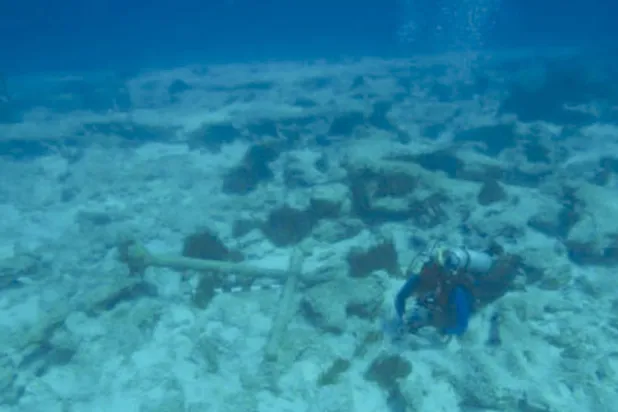بعثة مصرية تعثر في البحر المتوسط على مراسٍ أثرية غارقة