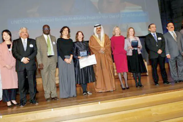 البحرين تحتفل في اليونيسكو بتسليم جوائز استخدام تكنولوجيات المعلومات في التعليم