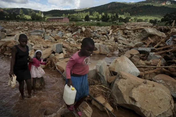 إصابات بالكوليرا في موزمبيق بعد إعصار كارثي