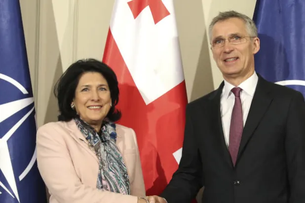 جورجيا تتلقى وعداً بالانضمام إلى حلف «الناتو»