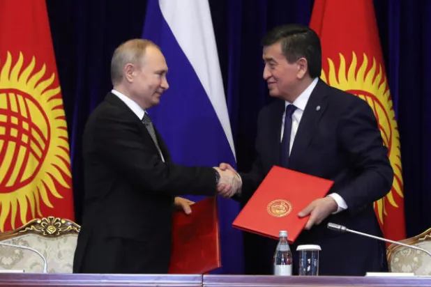 بوتين في قيرغيزستان لتوقيع اتفاقية عسكرية