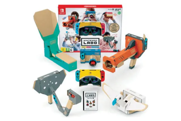 مجموعة «لابو» الجديدة من «نينتندو» تعرّف الأطفال على الواقع الافتراضي