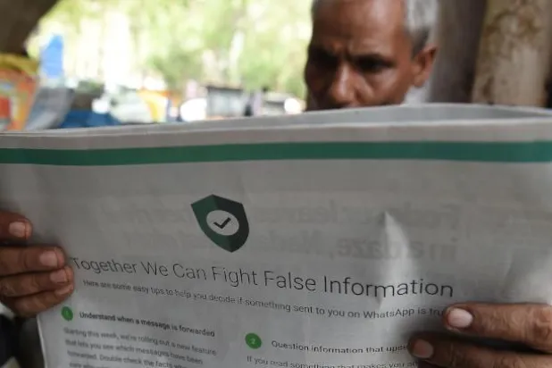 «واتساب» تطلق خدمة تدقيق الأخبار الكاذبة خلال انتخابات الهند