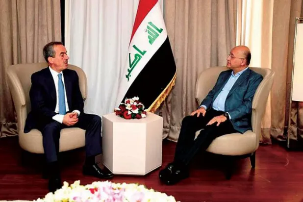 Iraq President to Asharq Al-Awsat: Our Country Won’t Be Platform to Harm its Neighbors