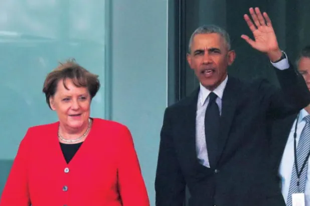 Obama’nın Merkel’i ziyareti Merkel ile Trump arasındaki gerilimi artırdı