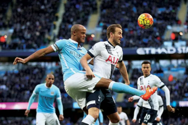 كين وكومباني نجما توتنهام ومانشستر سيتي ينقلان صراعهما المحلي إلى دوري الأبطال