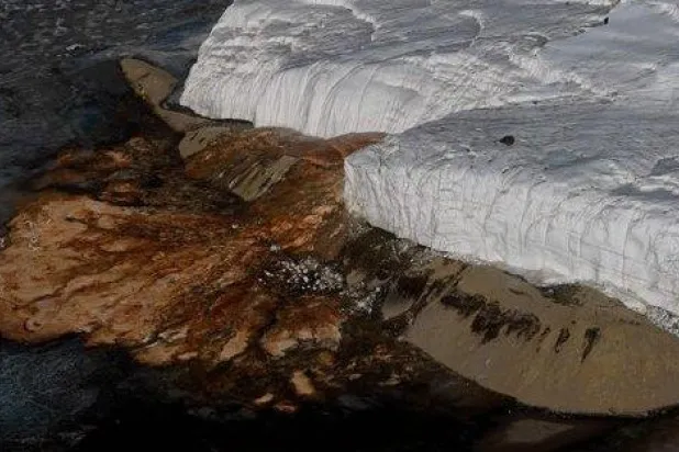 حل لغز «شلالات الدم» في القارة المتجمدة الجنوبية