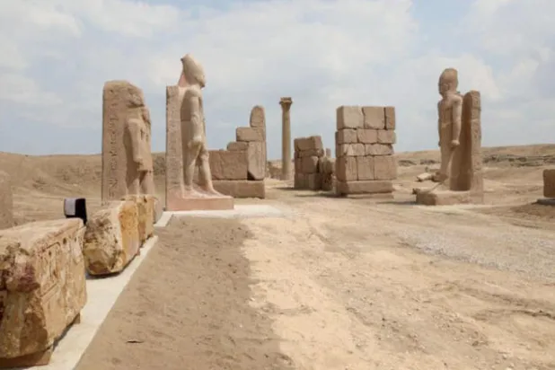 مصر لتطوير منطقة صان الحجر الأثرية بالتعاون مع فرنسا