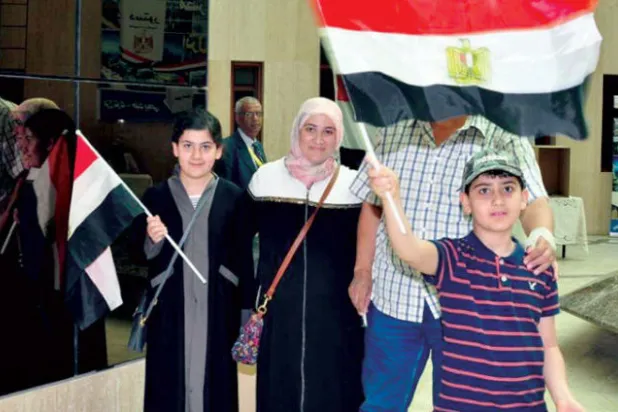 المصريون في الخارج يصوتون على التعديلات الدستورية