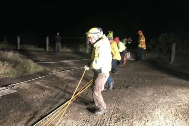 نجاة جندي أميركي بعد سقوطه داخل بركان في هاواي