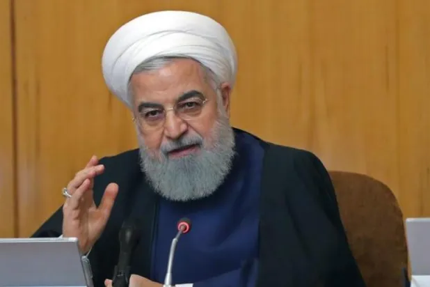 الرئيس الإيراني حسن روحاني (أ.ف.ب)