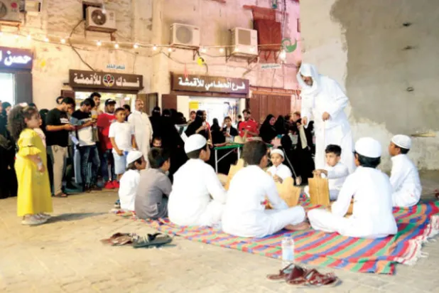 إحدى الفعاليات في جدة التاريخية