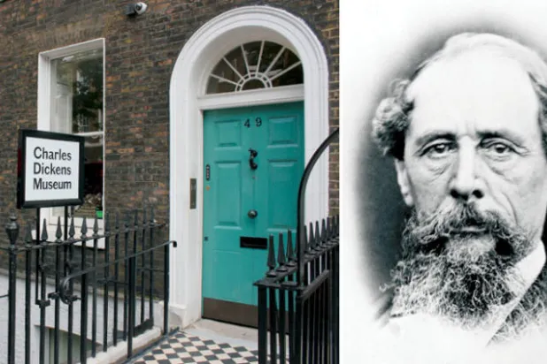 تشارلز ديكنز  -  مدخل المتحف