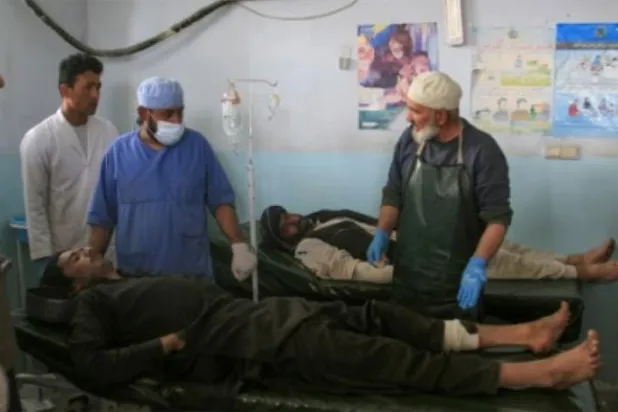 Afganistan’da bomba yüklü bir araç yakalandıktan sonra infilak etti