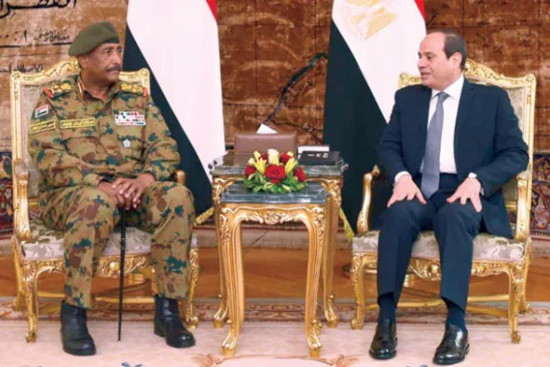 السيسي والبرهان يتفقان على استمرار التشاور لتحقيق استقرار السودان