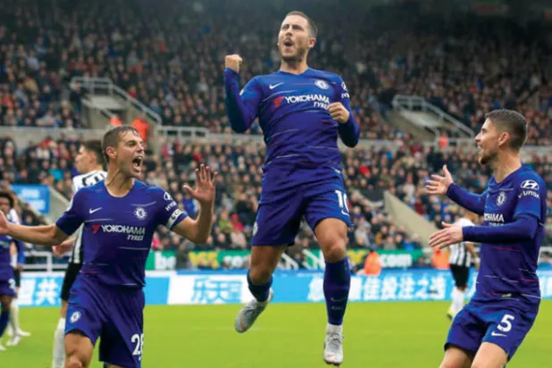 هازارد كان محور انتصارات وإنجازات تشيلسي على مدار سبع سنوات مع الفريق