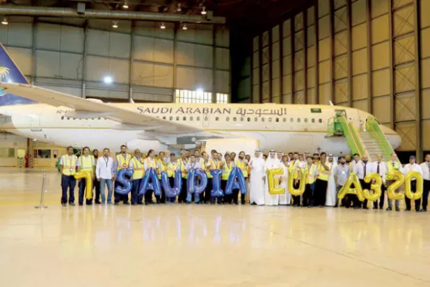 «الخطوط السعودية» تنتهي من تحديث «A320» آخر طائرة في أسطولها