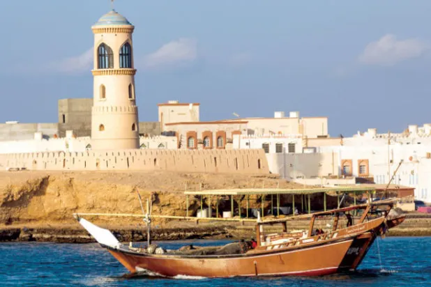 مراكب تقليدية في مسقط