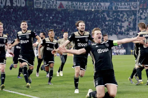 أياكس يتأهل لنصف نهائي دوري الأبطال بعد هزيمة يوفنتوس على أرضه