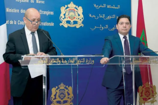 ​Macron ziyareti öncesi Fas ve Fransa Dışişleri Bakanları buluştu