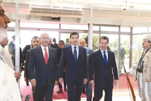 نيجيرفان بارزاني يتعهد بالتعاون مع بغداد