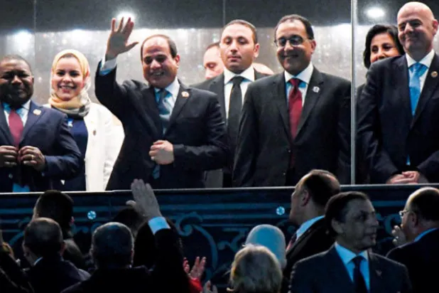 السيسي يفتتح بطولة أفريقيا 2019 لكرة القدم