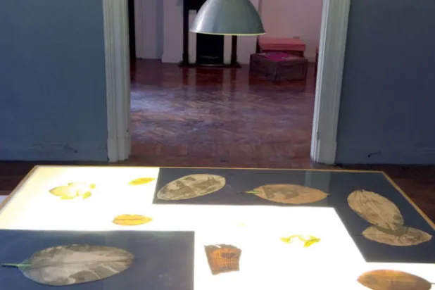 من أعمال مجموعة «مرحلة انتقالية أخرى» للفنانة أمنية صبري