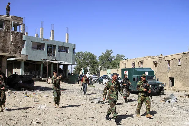 «طالبان» تدمر بشاحنة مفخخة  مقراً للاستخبارات الأفغانية