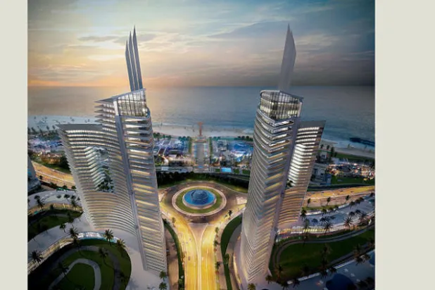 مصر تبني ثاني أعلى برج على شاطئ «المتوسط» بالعلمين الجديدة