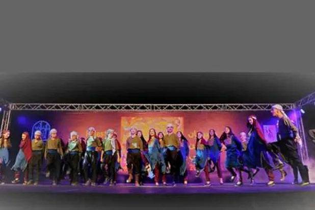 إحدى فعاليات المهرجان في مدينة غزة (الشرق الأوسط)