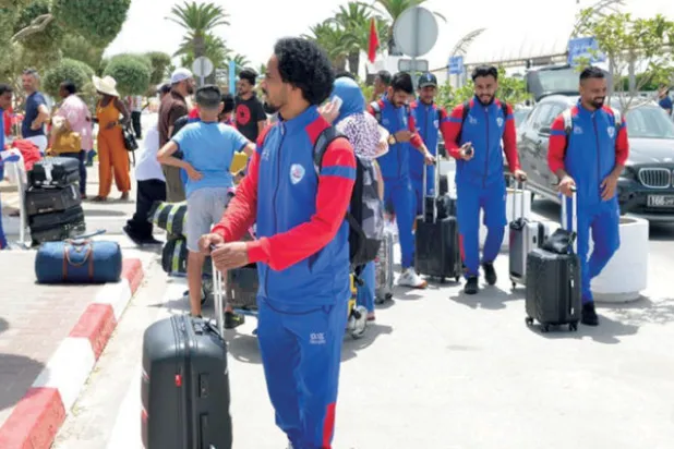 أبها يصل إلى تونس استعداداً لمعسكر سوسة