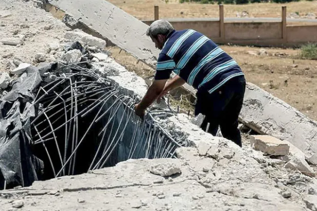 استهداف محطة مياه في معرة النعمان