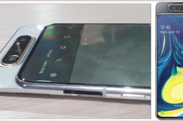 هاتف «سامسونغ غالاكسي إيه 80» بكاميرته الدوارة