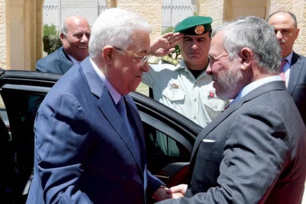 قمة عبد الله الثاني وعباس لـ {التنسيق والتشاور}