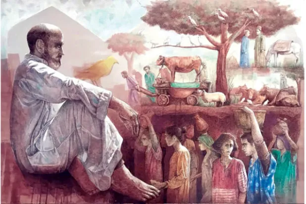 الطبقة الكادحة في أعمال الفنان محمد التهامي