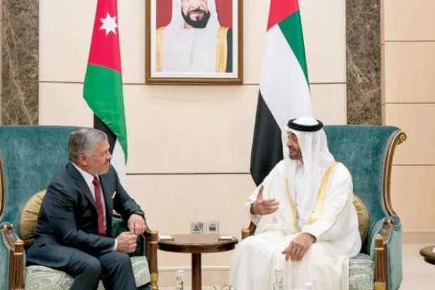 مباحثات إماراتية ـ أردنية تشدد على «العلاقات الأخوية»
