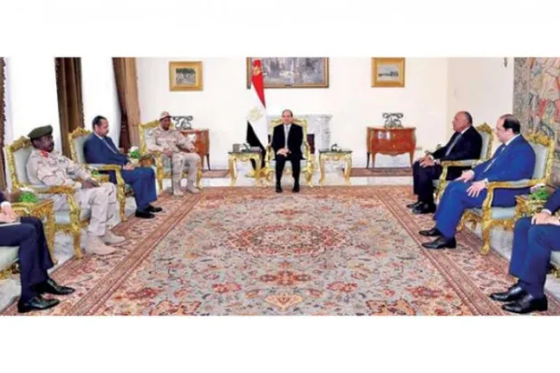 Sisi, Mısır'ın Sudan'ın istikrar ve güvenliği için verdiği desteği yineledi