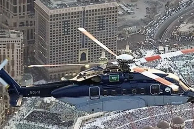 70 طلعة جوية لمراقبة حركة المشاة في الحج