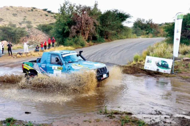 بن سعيدان يحقق أسرع زمن في المرحلة الاستعراضية من رالي عسير
