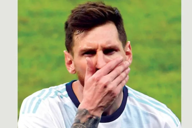 إيقاف ميسي دولياً لمدة ثلاثة أشهر