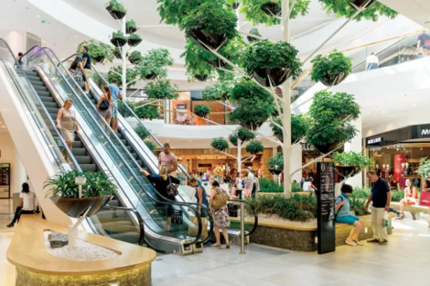 من المجمعات العصرية