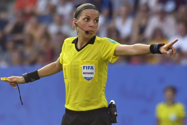 Referee Stéphanie Frappart: 'Girls See Me on TV and Know It's Possible'
