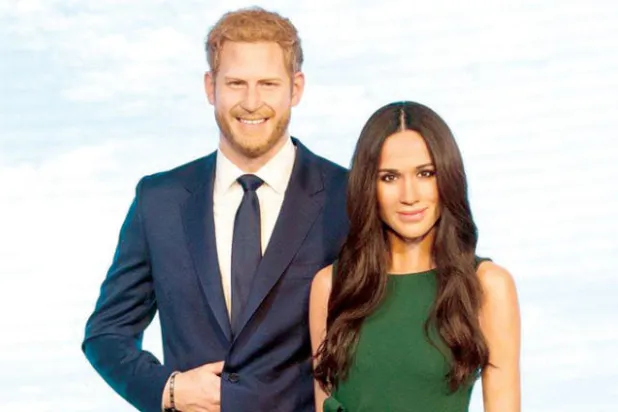 فصل تمثالي هاري وميغان في متحف مدام توسو للشمع بلندن