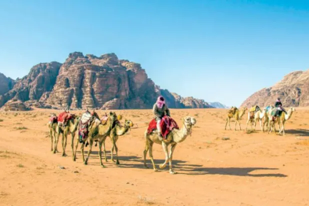 گردش در دره "رم" با خودروهای چهارچرخ محرک یا شتر