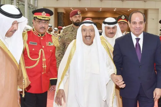 ​السیسی در کویت: امنیت خلیج بخش جدایی‌ناپذیر از امنیت مصر است