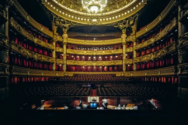 Behind the Curtain at the Paris Opera