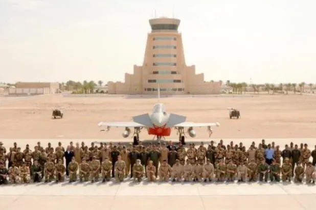 عُمان تعلن انطلاق مناورات جوية بمشاركة أميركية وبريطانية